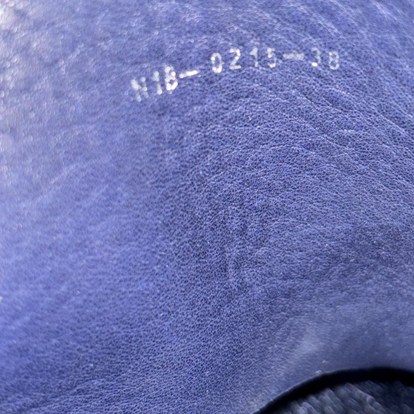 Pedro Garcia Yimina Blue Suede Cutout Slingback High Heel Sandals 38 - Picture 10 of 15